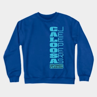 Teal Vertical Logo Crewneck Sweatshirt